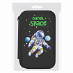 Пенал ПИФАГОР, 3 отделения, ламинированный картон, 19х11 см, "Outer space", 273488