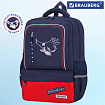 Рюкзак BRAUBERG STAR, 1 отделение, 5 карманов, "White eagle", синий, 40x29x13 см, 271427