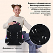 Рюкзак BRAUBERG FAVOUR, 2 отделения, 3 кармана, "Парящая бабочка", вышивка, 40х29х15 см, 274433