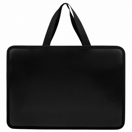 Папка на молнии с ручками ЮНЛАНДИЯ А4, 1 отделение, пластик, 80 мм, "Fire car", 272155