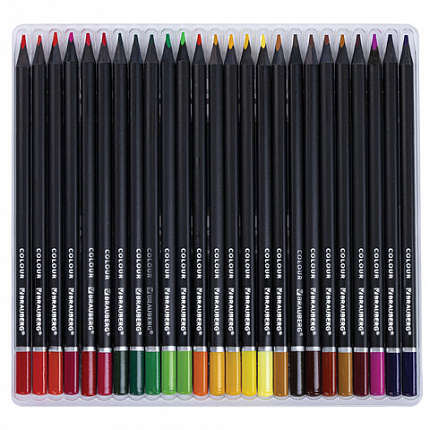 Карандаши цветные чёрное дерево BRAUBERG BLACK WOOD, 75 цветов, мягкий грифель 3 мм, 182044