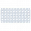 Коврик для ванны противоскользящий 70х36см, "Бусины", прозрачный, ПВХ, присоски, PRIMILA (ПРИМИЛА), 700366