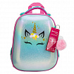 Ранец BRAUBERG SHINY, 2 отделения, с брелком, "Magic unicorn", 38х28х14 см, 270694