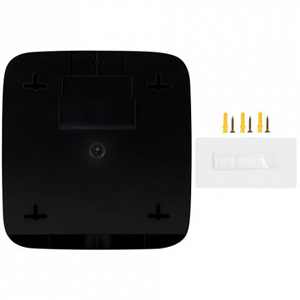 Диспенсер для полотенец LAIMA PROFESSIONAL PREMIUM BLACK (Система H3), V-сложения, черный, ABS-пластик, 609523