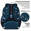 Ранец BRAUBERG FIT, 2 отделения, "Супермашина", 38х27х14 см, 272024