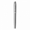 Набор PARKER "IM Stainless Steel CT": шариковая ручка синяя и перьевая ручка синяя, 2183058