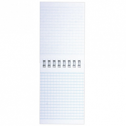 Блокнот МАЛЫЙ ФОРМАТ А7 75х105 мм, 40 л., гребень, картон, клетка, BRAUBERG, "Креатив", 129854