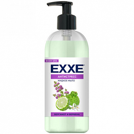 Мыло жидкое 500 мл EXXE BODY SPA АНТИСТРЕСС "Бергамот и Вербена", С0007523