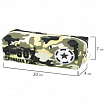 Пенал мягкий ПИФАГОР, 1 отделение, ПВХ, ассорти "Camouflage", 20х7х4 см, 273828