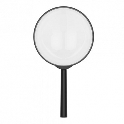 Лупа просмотровая STAFF, диаметр 100 мм, увеличение 4, цвет черный, 458668