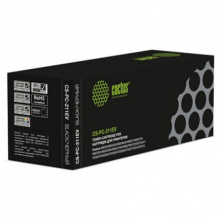 Картридж лазерный CACTUS (CS-PC-211EV) для Pantum P2200/P2207/P2500W/M6500/M6550, ресурс 1600 страниц