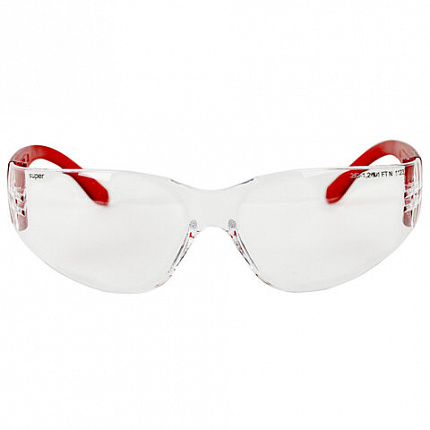 Очки защитные открытые РОСОМЗ О15 Hammer Active super, прозрачные, устойчивы к химическим веществам, незапотевающее покрытие, поликарбонат, 11530