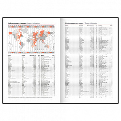 Ежедневник недатированный с резинкой А5 145х203 мм, BRAUBERG, твердый, 128 л., "Vision", 116289