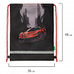 Мешок для обуви BRAUBERG KIDS, светоотражающая полоса, 46х36 см, "Red car", 272392