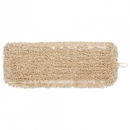 Насадка МОП плоская 60 см для швабры-рамки, карманы, нашивной хлопок, LAIMA EXPERT, 605305