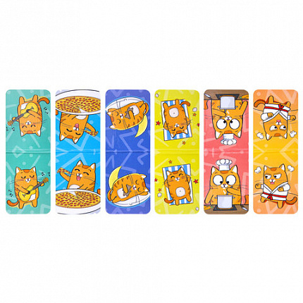 Закладки для книг МАГНИТНЫЕ, "ЯРКИЙ МИКС", набор 30 штук, 35x25 мм, FUNSTER, 116657