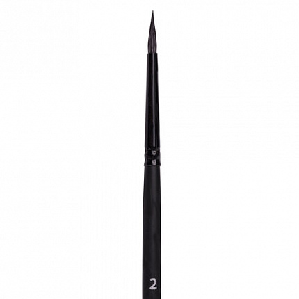 Кисть художественная проф. BRAUBERG ART CLASSIC, белка, круглая, № 2, 200908