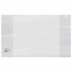 Обложка ПЭ со штрихкодом для учебников Петерсон, Моро, Гейдмана, ПЛОТНАЯ, 140 мкм, 270х420 мм, прозрачная, ПИФАГОР, 229381