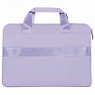 Сумка портфель HEIKKI ULTRA (ХЕЙКИ) с отделением для ноутбука 15,6", Lavender, лавандовая, 28х39х3 см, 272610