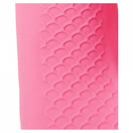 Перчатки латексные КЩС, сверхпрочные, плотные, хлопковое напыление, размер 7, S (малый), красные, HQ Profiline, 73579