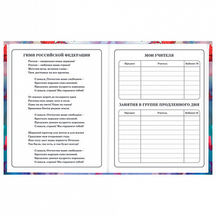 Дневник 1-4 класс 48 л., твердый, BRAUBERG, глянцевая ламинация, с подсказом, "Милашки", 107157