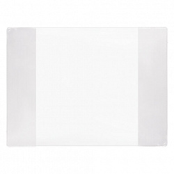 Обложка ПВХ со штрихкодом для БОЛЬШОГО ФОРМАТА A4, контурных карт, атласов, ПЛОТНАЯ, 120 мкм, 302х440 мм, прозрачная, ПИФАГОР, 224842