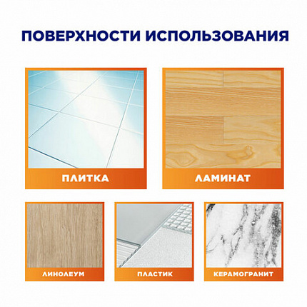 Средство для мытья пола и поверхностей 500 мл, МИСТЕР МУСКУЛ "После дождя", 365719