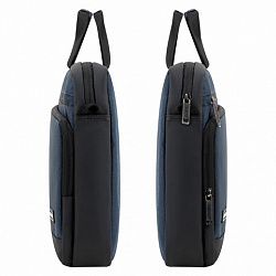 Сумка портфель HEIKKI FORWARD (ХЕЙКИ) с отделением для ноутбука 15,6", темно-синяя, 29х40х9 см, 272612