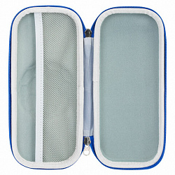 Пенал ЮНЛАНДИЯ, 1 отделение, карман, полиэстер/EVA, 22х10х5 см, "Football match", 273191