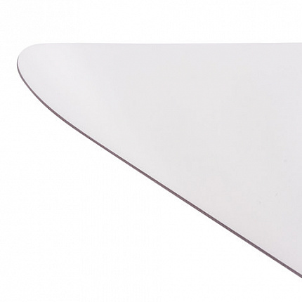 Коврик защитный напольный BRABIX, поликарбонат, 100x120 см, глянец, 1 мм, 604846