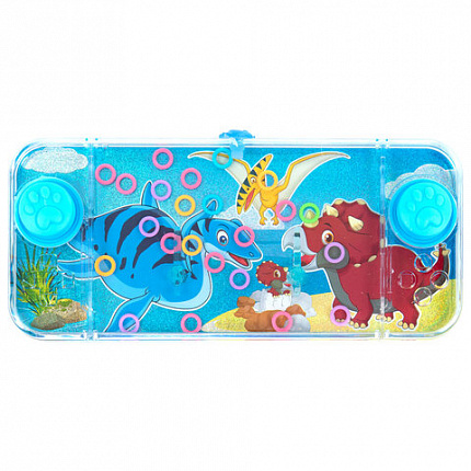 Водная игра ДИНОЗАВРИКИ, 15х7 см, колечки, ассорти, 4 вида, JOLLY JOT (ДЖОЛЛИ ДЖОТ), 665998