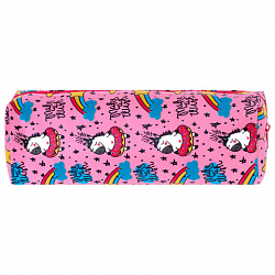 Пенал-косметичка ПИФАГОР, мягкий, "UNICORN", прямоугольный, 20х7х4 см, 229265