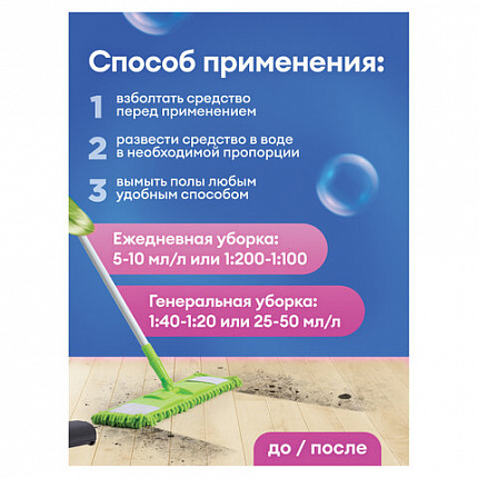 Средство концентрат для машинной и ручной мойки полов 5,6 кг, GRASS FLOOR WASH STRONG, щелочь, 125193