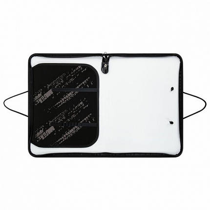 Папка для труда на молнии с ручками ПИФАГОР А4, 1 отделение, пластик, органайзер, "Street race", 273389