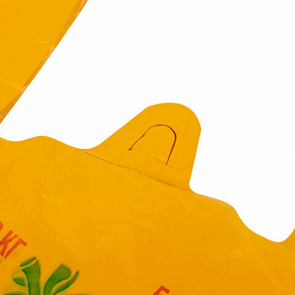 Пакет "майка" КОМПЛЕКТ 100 штук, 30+15х55, ПНД "Клубники", 15 мкм, LAIMA, 700793