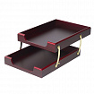 Набор подарочный настольный BESTAR "Titan" из дерева, 9 предметов, цвет "красное дерево", 236366