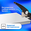 Степлер МОЩНЫЙ №24/6-23/24 BRAUBERG "Heavy duty GT", до 200 листов, черный, 220940