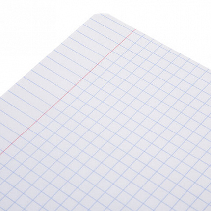 Тетрадь 24 л., HATBER-ECO клетка, офсет №2 ЭКОНОМ, обложка картон, PUREcolour (микс в спайке), 092112, 24Т5C1