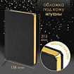 Ручка шариковая PARKER "Jotter Plastic CT", корпус черный, ежедневник А5 черный, золотой срез, пакет, 880894
