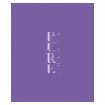 Тетрадь А5, 48 л. HATBER-ECO скоба, офсет №2 ЭКОНОМ, линия, обложка картон, PUREcolour (микс), 092116, 48Т5C2