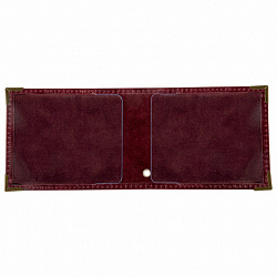 Обложка для удостоверения натуральная кожа пулап, герб + "УДОСТОВЕРЕНИЕ", бордовая, BRAUBERG, 238200