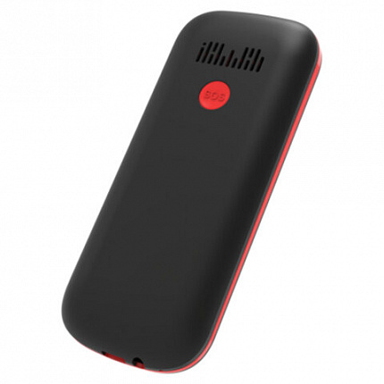 Телефон мобильный TEXET TM-B322, 2 SIM, 1,44", microSD, FM, MP3, фонарик, SOS, черный, 127347