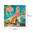 Календарь настенный перекидной 2027 г., BRAUBERG, 12 листов, 28,5х57 см, "Pin up", 118421