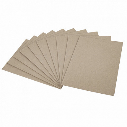 Картон переплетный, толщина 1,5 мм, А4 (210х297 мм), КОМПЛЕКТ 10 шт., BRAUBERG ART, 115339