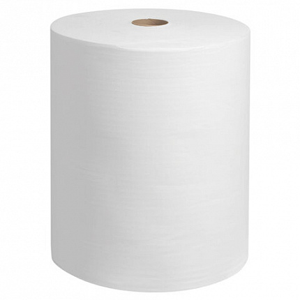 Протирочный нетканый материал KIMBERLY-CLARK Wypall X60, 650 листов в рулоне, 42х38 см, белый, 8349