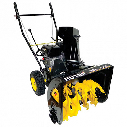 Снегоуборщик бензиновый Huter SGC 4100, 4,1 кВт, захват: ширина 56 см/высота 52 см, самоход, 70/7/1