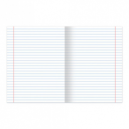 Тетрадь 18 л. BRAUBERG "ЭКО", линия, обложка плотная мелованная бумага, ПАСТЕЛЬНАЯ С УГОЛКОМ, 402806