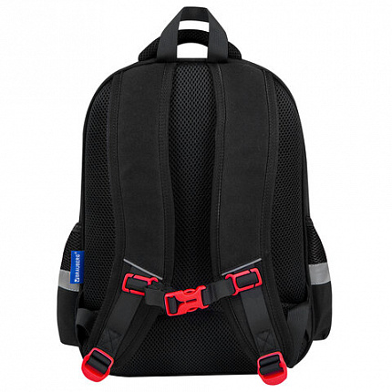 Рюкзак BRAUBERG FAVOUR, 2 отделения, 3 кармана, "Moon car", 40х29х15 см, 273123