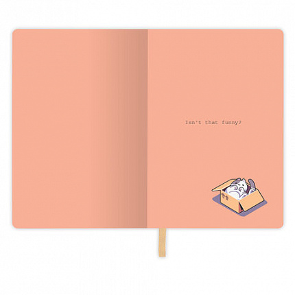 Блокнот МАЛЫЙ ФОРМАТ (100х150 мм) А6, BRAUBERG VISTA "Catopolis", под кожу, гибкий, 80 л., 112100