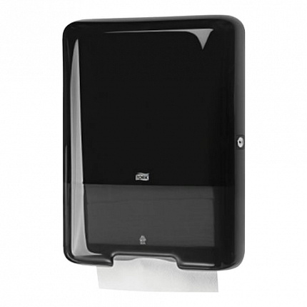 Диспенсер для полотенец TORK (Система H3) Elevation, V-сложения, черный, 553008